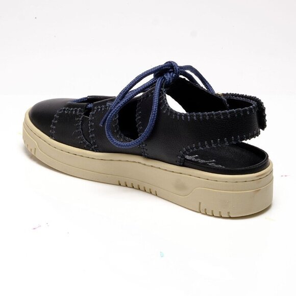 🆕 FREE PEOPLE Thirty Love Cutaway Sneakers / Black NIB Sz 9 - Picture 5 of 10